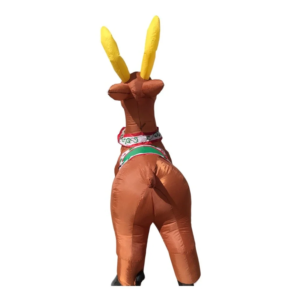 6 FT Christmas Inflatable Reindeer Blow up Outdoor Yard Decoration